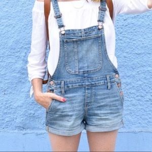 old navy short overalls